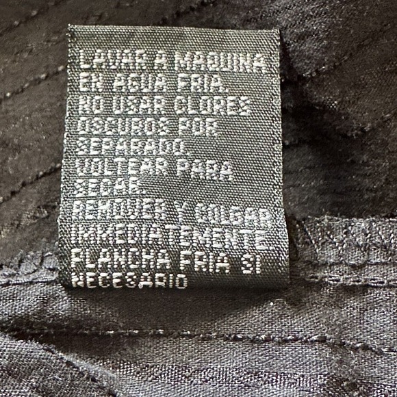 BKE Buckle Contour Black on Black textured Stripe Button Down Sz XL Long Sleeve - Picture 4 of 7